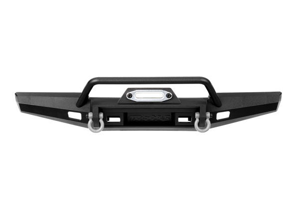 Traxxas 8869 - Bumper front winch wide (includes bumper mount D-Rings) (fits TRX-4 Blazer) (7546249543917)