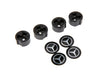 Traxxas 8873 Center caps Mercedes-Benz G 500  4x4  wheel (black) (4) (7654624264429)