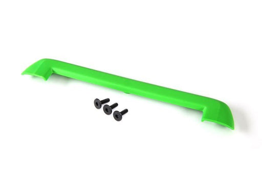 Traxxas 8912G - Tailgate protector green/ 3x10mm flat-head screw (3) (7654624690413)