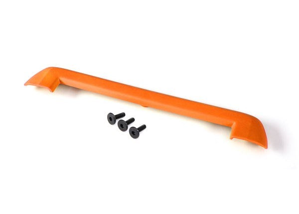 Traxxas 8912T - Tailgate protector orange/ 3x10mm flat-head screw (3) (7654624821485)