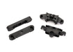 Traxxas 8916 - Mount tie bar front (1)/ rear (1)/ suspension pin retainer front or rear (2) (7637926314221)