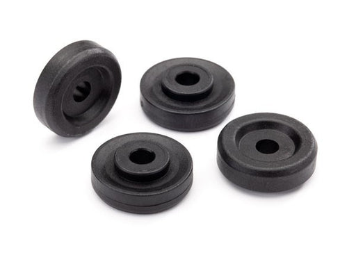 Traxxas 8957 Wheel washers black (4) (7654628458733)