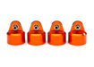 Traxxas 8964T Shock caps aluminum (orange-anodized) GT-Maxx shocks (4) (7637928771821)