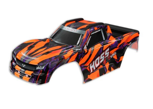 Traxxas 9011A Body HOSS 4X4 VXL Orange Assembled (7654693306605)