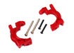 Traxxas 9032R Caster blocks (c-hubs) extreme heavy duty red (8120425808109)