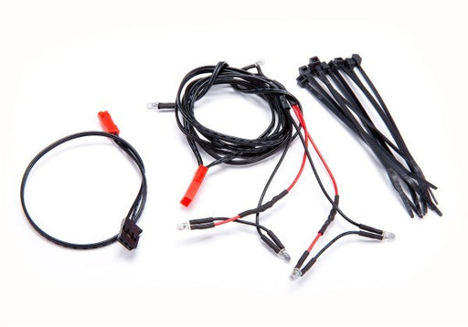 Traxxas 9380 - LED Light Harness Power Harness Zip Ties (9) - Corvette Stingray LED Light Kit (8828005679341)