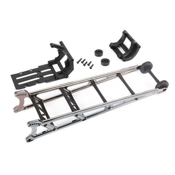 Traxxas 9460X - Wheelie Bar Black Chrome (Assembled) (7617513881837)