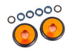 Traxxas 9461A Wheels wheelie bar 6061-T6 aluminum (orange-anodized) (8137534570733)