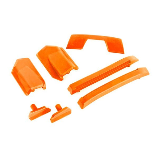 Traxxas 9510T Body reinforcement set orange/ skid pads (roof) (7953876484333)