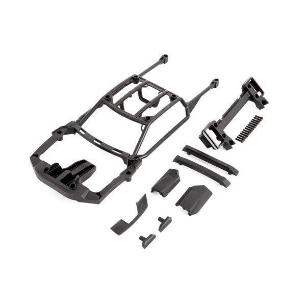 Traxxas 9513X Body support (assembled)/ skid pads (roof) (left & right) (7953876844781)