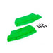 Traxxas 9519G Mud guards rear green (left and right) (7953877434605)