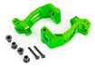 Traxxas 9532G Caster blocks (c-hubs) 6061-T6 aluminum (green-anodized) (8137536569581)