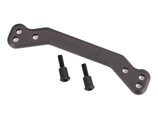 Traxxas 9546A Draglink steering 6061-T6 aluminum (dark titanium-anodized)/ 3x14mm SS (2) (8120439898349)