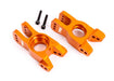 Traxxas 9552T Carriers stub axle 6061-T6 aluminum (orange-anodized) (8137537061101)