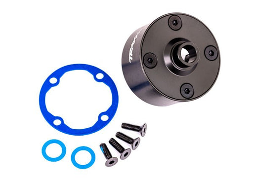 Traxxas 9581A Carrier differential (aluminum dark titanium-anodized) (8120442421485)