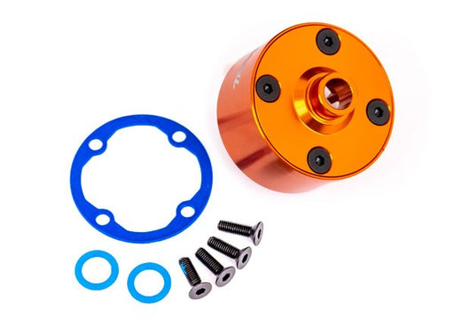 Traxxas 9581T Carrier differential (aluminum orange-anodized) (8120442552557)