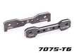 Traxxas 9629A Tie bars front 7075-T6 aluminum (dark titanium-anodized) (fits Sledge) - Hobby City NZ