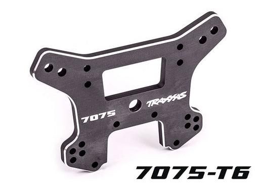 Traxxas 9639A Shock tower front 7075-T6 aluminum (dark titanium-anodized) (fits Sledge) (8120465752301)