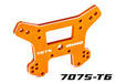 Traxxas 9639T Shock tower front 7075-T6 aluminum (orange-anodized) (fits Sledge) - Hobby City NZ