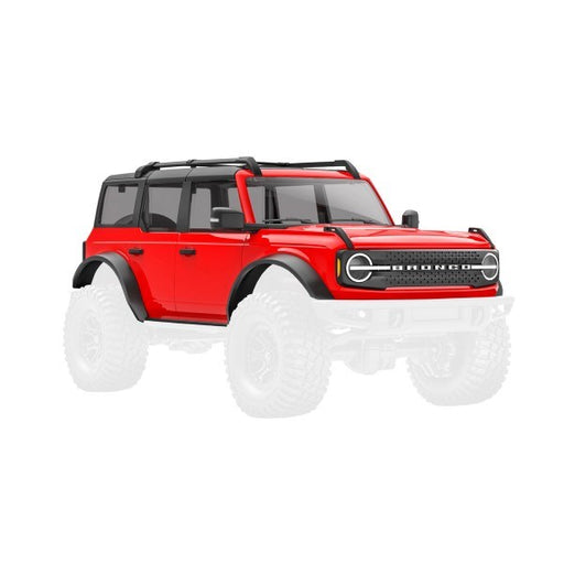 Traxxas 9711-RED - Body Ford Bronco complete red - Hobby City NZ