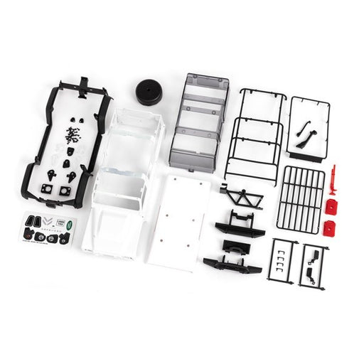 Traxxas 9712 - Body Land Rover Defender complete (unassembled) (white requires painting) (8120428789997)