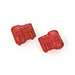 Traxxas 9738-RED - Axle cover front or rear (red) (2) (8137531719917)