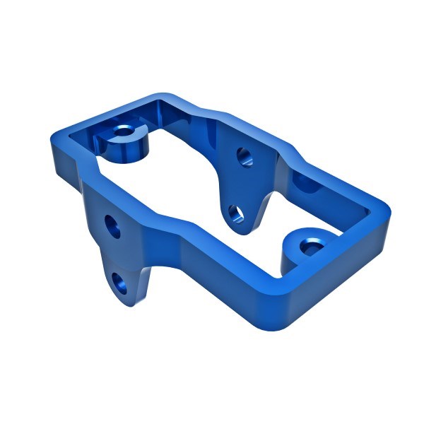 Traxxas 9739-BLUE - Servo mount 6061-T6 aluminum (blue-anodized) (8137531785453)