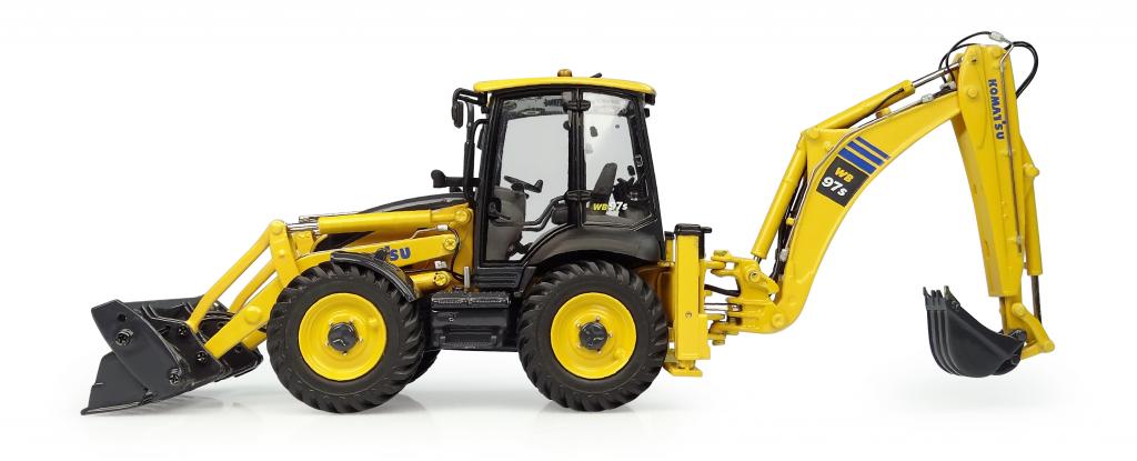 Universal Hobbies UH-8139 1/50 Komatsu WB97S-8 4WD