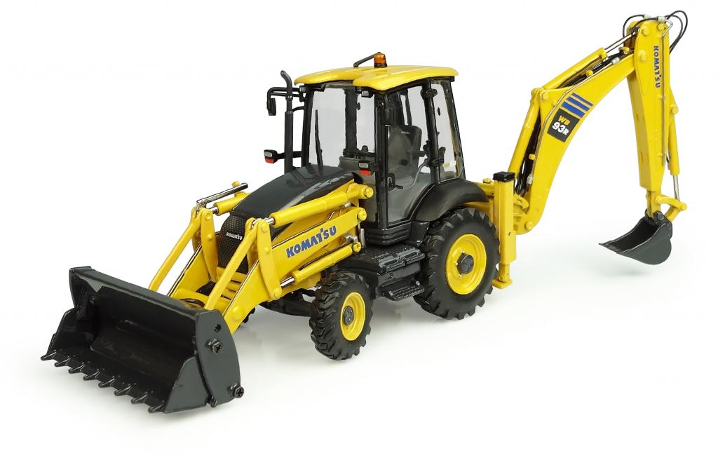 Universal Hobbies UH-8142 1/50 Komatsu WB93 R 2WD (8867989389549)