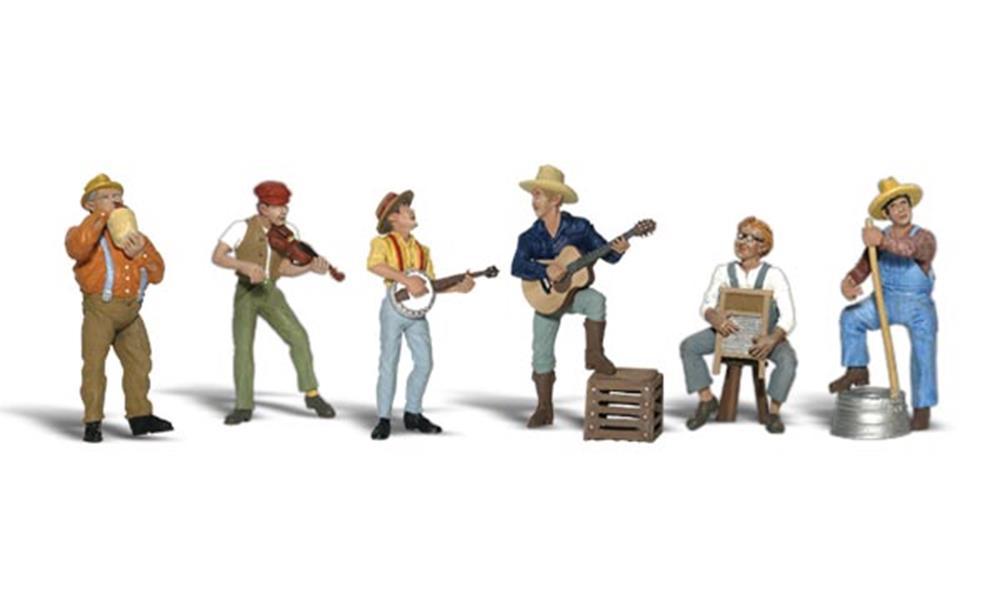 Woodland Scenics A1902 HO Scenic Accents: Jug Band (8807573455085)