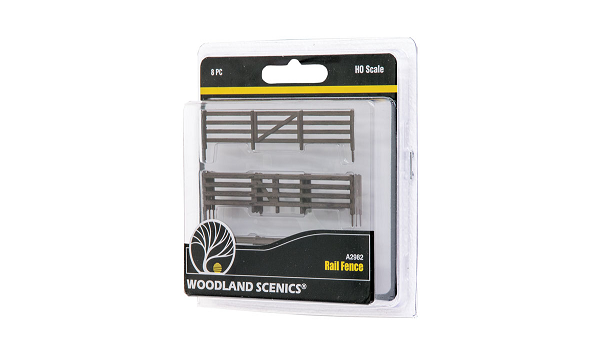 Woodland Scenics A2982 HO Rail Fence - Hobby City NZ