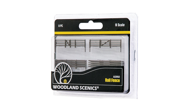 Woodland Scenics A2992 N Rail Fence - Hobby City NZ (8807597506797)