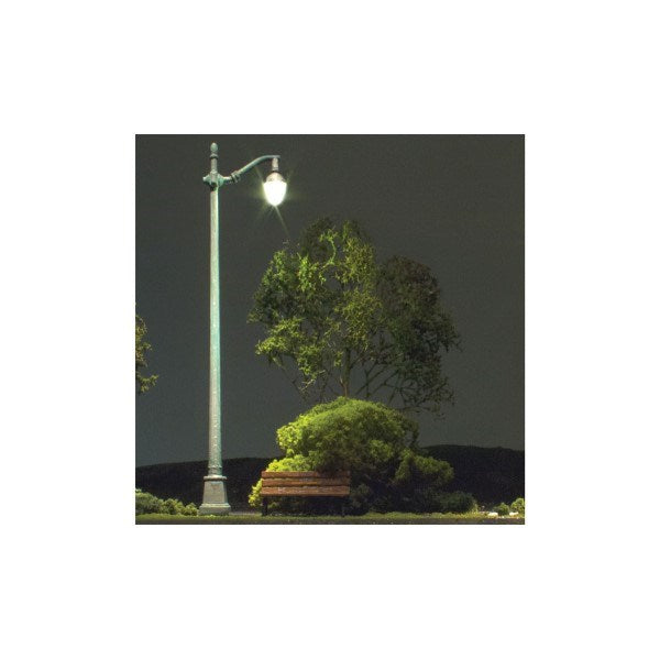 Woodland Scenics JP5631 Arched Cast Iron Street Lights - HO Scale (3pcs) (8807599800557)