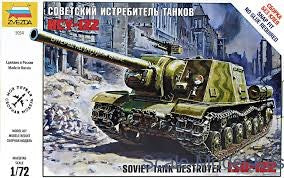 Zvezda 5054 1/72 EASY ASSY SOVIET ISU-122 - Hobby City NZ (8346770211053)