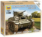 Zvezda 6265 1/100 M3A1 Stuart - U.S. Light Tank (7546166214893)