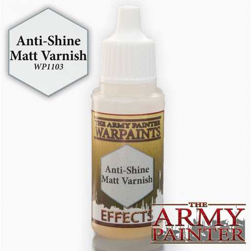 Army Painter WP1103 Effects Anti-Shine 18ml (8938211541229)