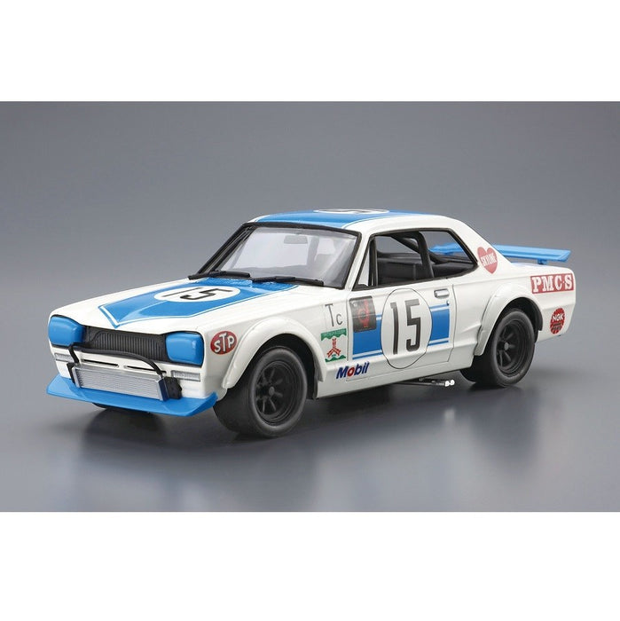 Aoshima 1/24 HAKOSUKA GT-R GLORIOUS WINS KUNIMITSU (8191636537581)