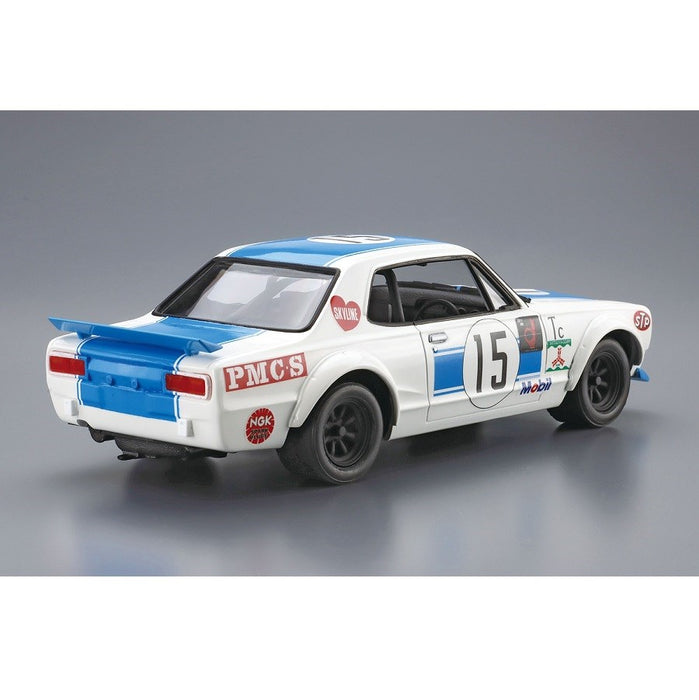 Aoshima 1/24 HAKOSUKA GT-R GLORIOUS WINS KUNIMITSU (8191636537581)