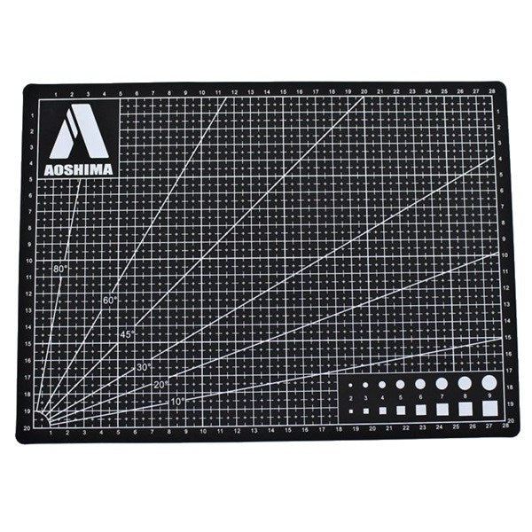 Aoshima A4 CUTTING MAT (8191636635885)