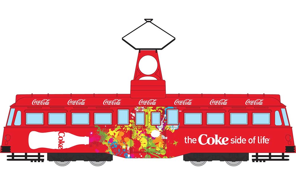 Corgi CC44013 1/76 Coke S/D Tram-SideOfLife (7825144774893)