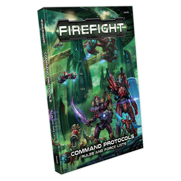 Mantic Games MGFFM105 Firefight Command Protocols Rulebook & Force Lists (8847302820077)