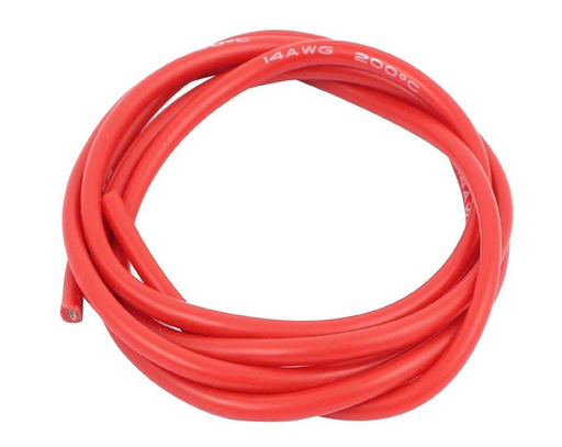 Helios - Cable - HyperFlex 14AWG Red Silicon Wire (1 Metre) (8689306894573)