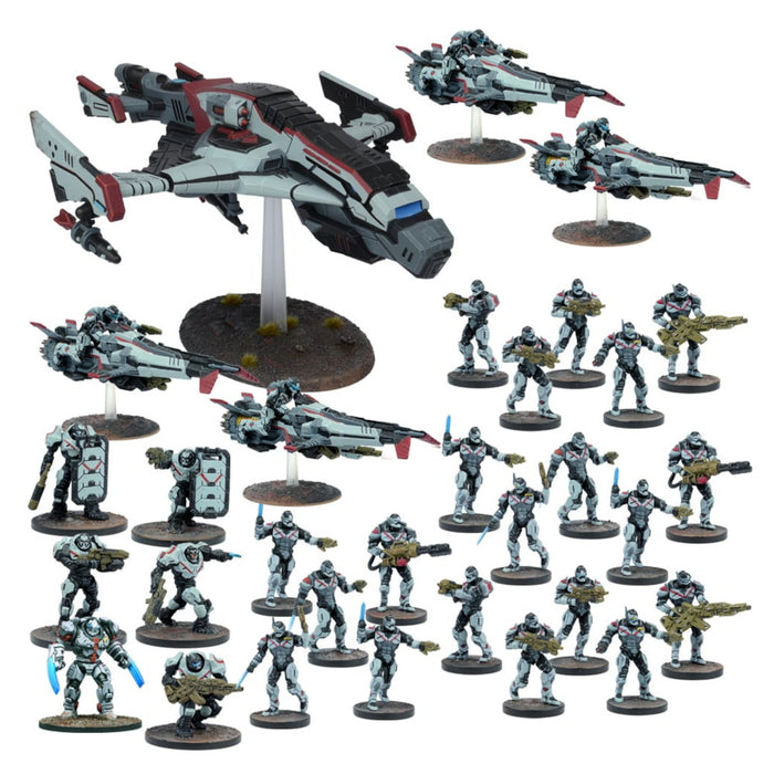 Mantic Games MGFFE101 Firefight Enforcer Strike Force - Hobby City NZ (8847304786157)