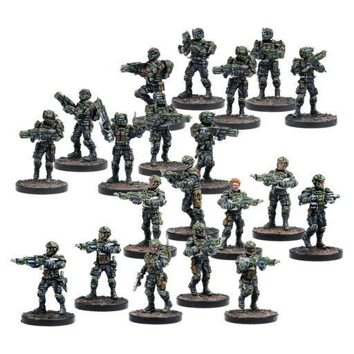 Mantic Games MGWPG301 Firefight GCPS Troopers (8847305834733)