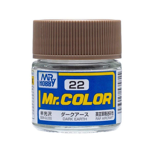 Gunze C022 Mr. Color - Semi Gloss Dark Earth - Hobby City NZ (7537775444205)