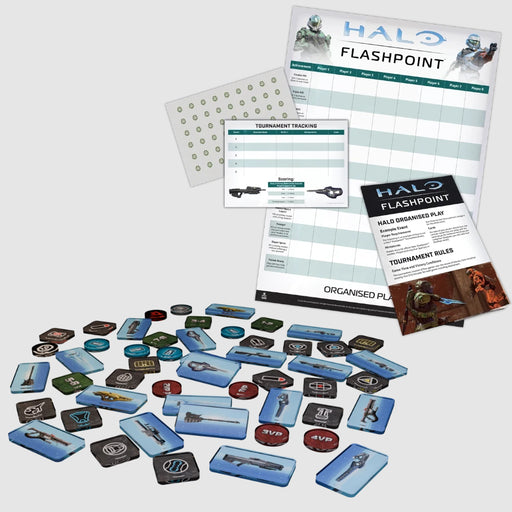 Mantic Games MGHAOP601 HALO Flashpoint - Organised Event Play Kit #1 (8888926535917)