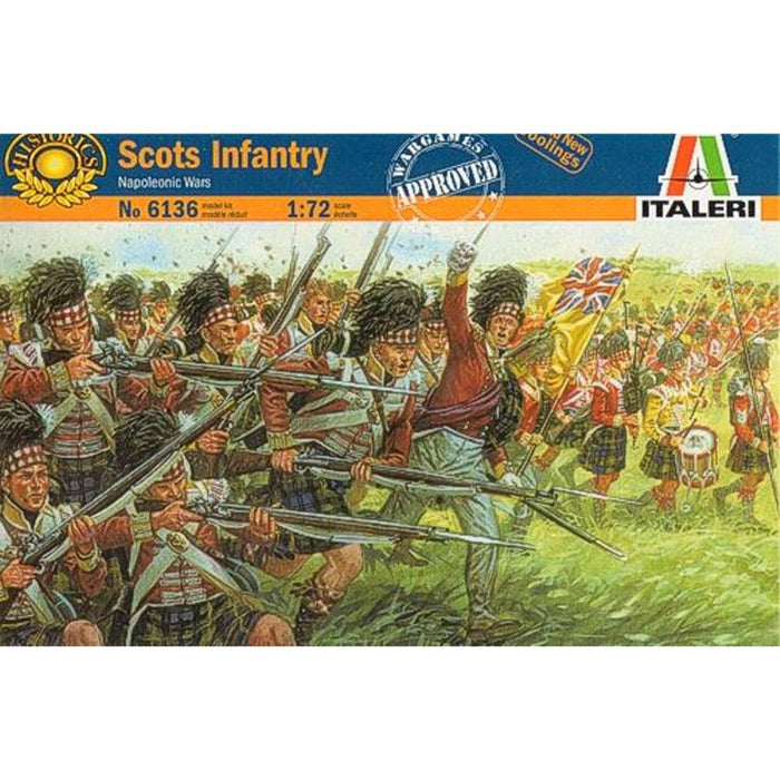 Italeri 6136 1/72 NAPOLEONIC WARS - SCOTS INFANTRY (8278061416685)