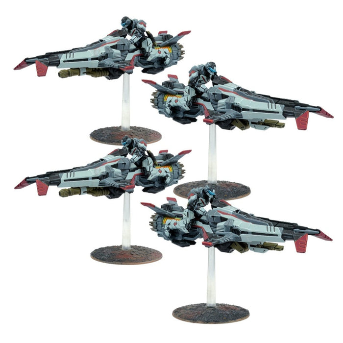 Mantic Games MGWPE304 Firefight Enforcer Jetbikes (8847304130797)