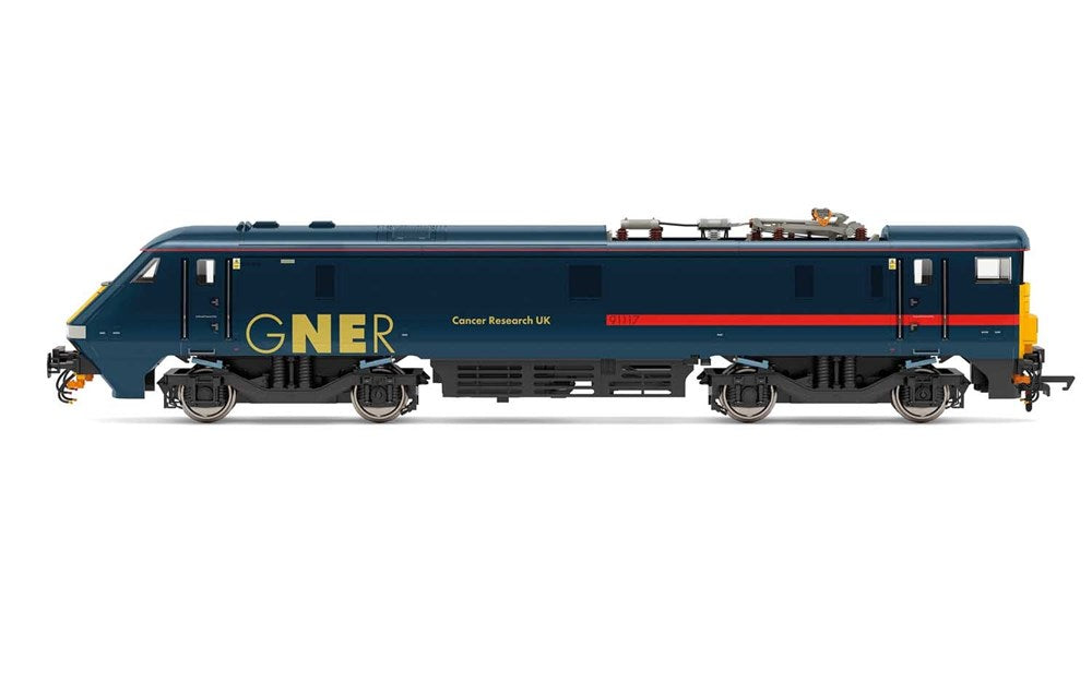 Hornby R3893 GNER Cl.91 'CancerResearch UK' (7635950108909)