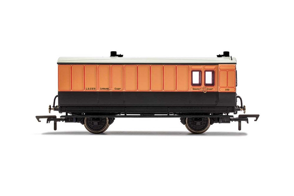 xHornby R40064 LSWR 4WC Brake Baggage 140 - Hobby City NZ (8278278897901)